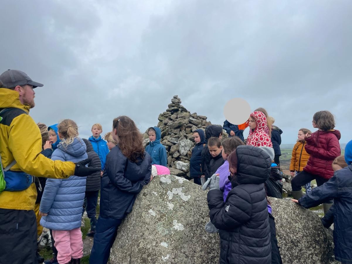 Learning more about mountains in the outdoors
