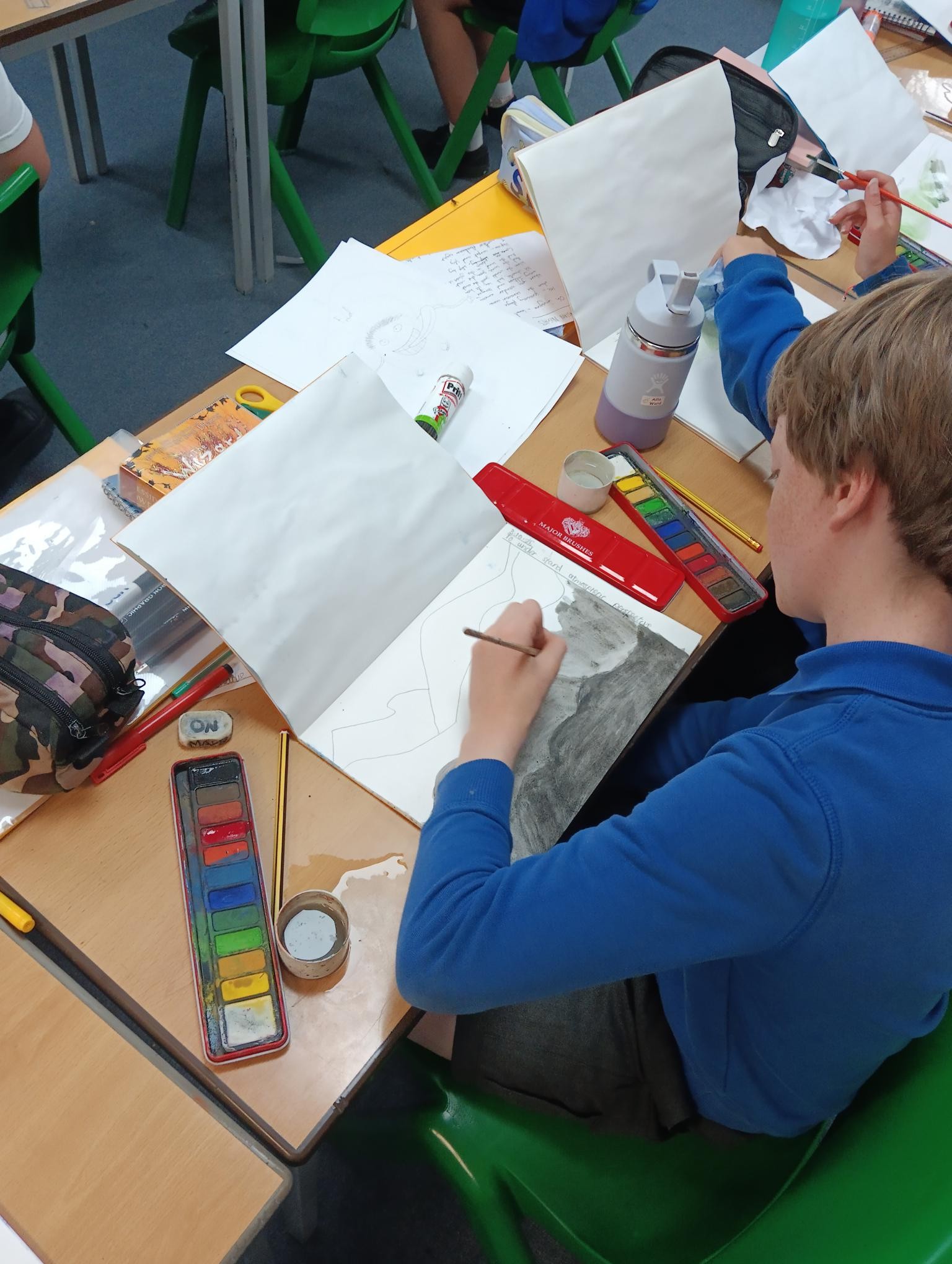 Exploring atmospheric perspective.