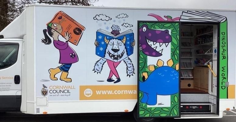 Library Van Visit