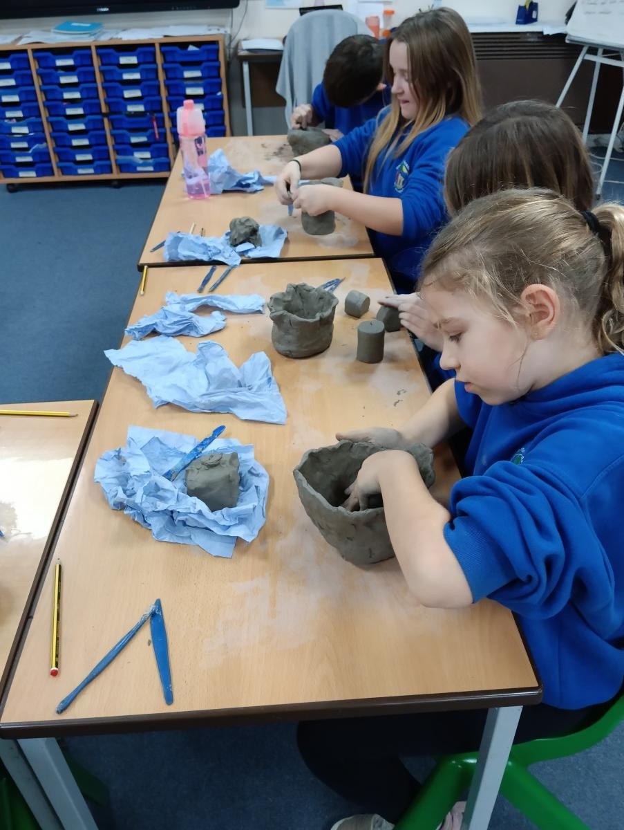 Using clay to bring our designs to life