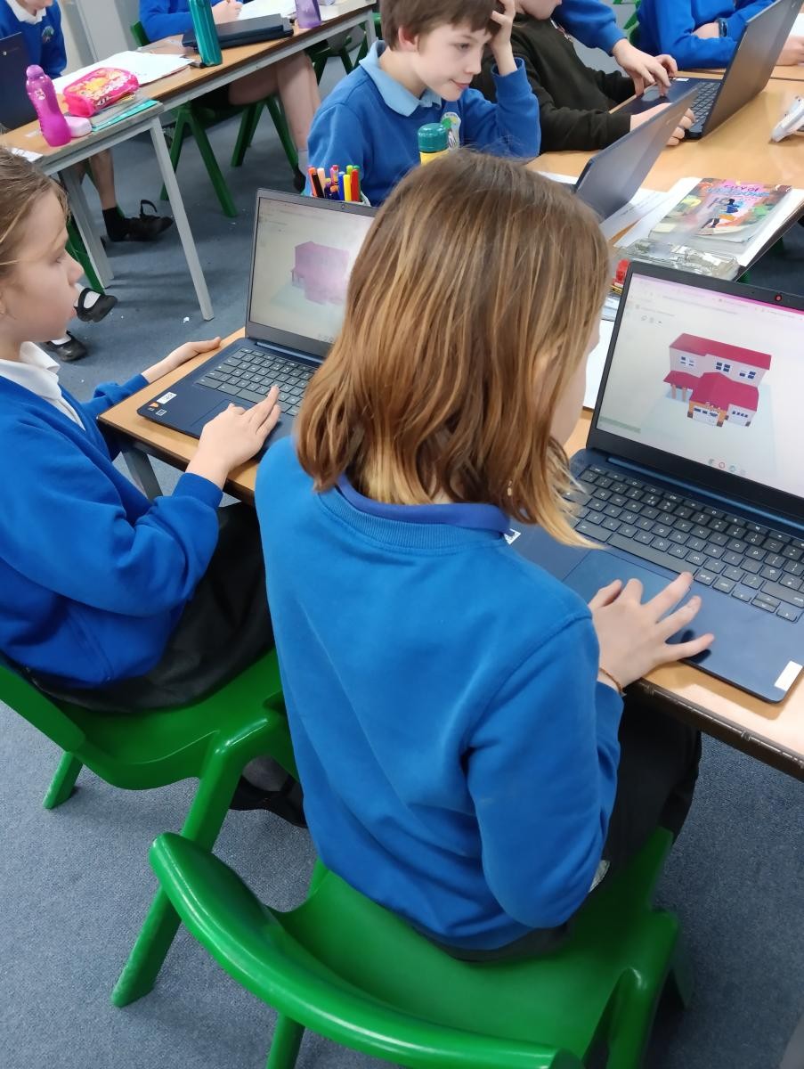 Using TinkerCad to design a home