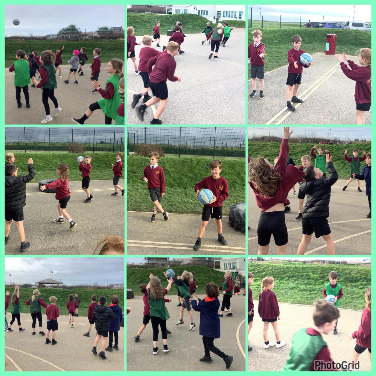 Drilling and passing skills in Basketball