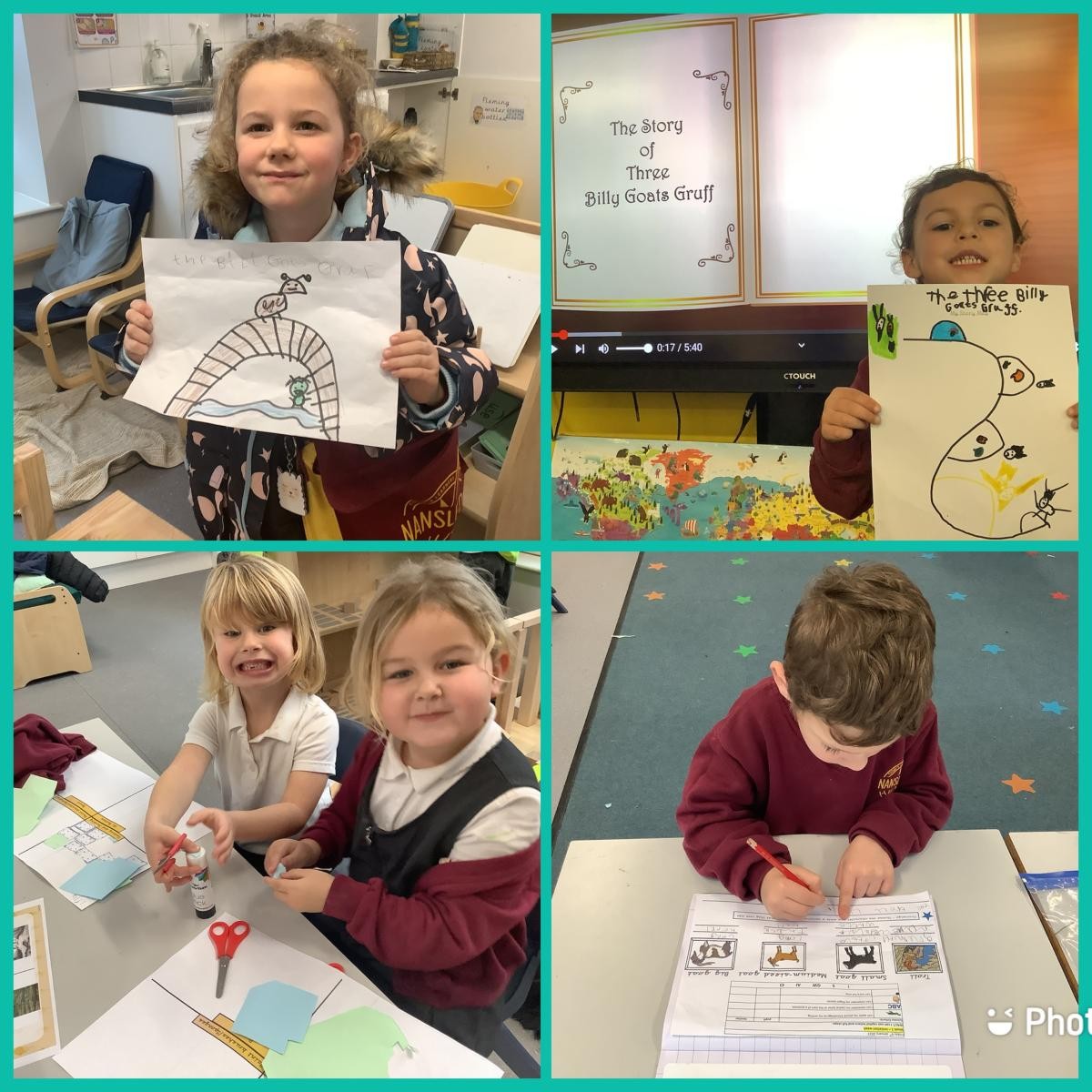 Three Billy Goats Gruff has captured the imagination of Fleming Class.  We are enjoying role-playing the story!