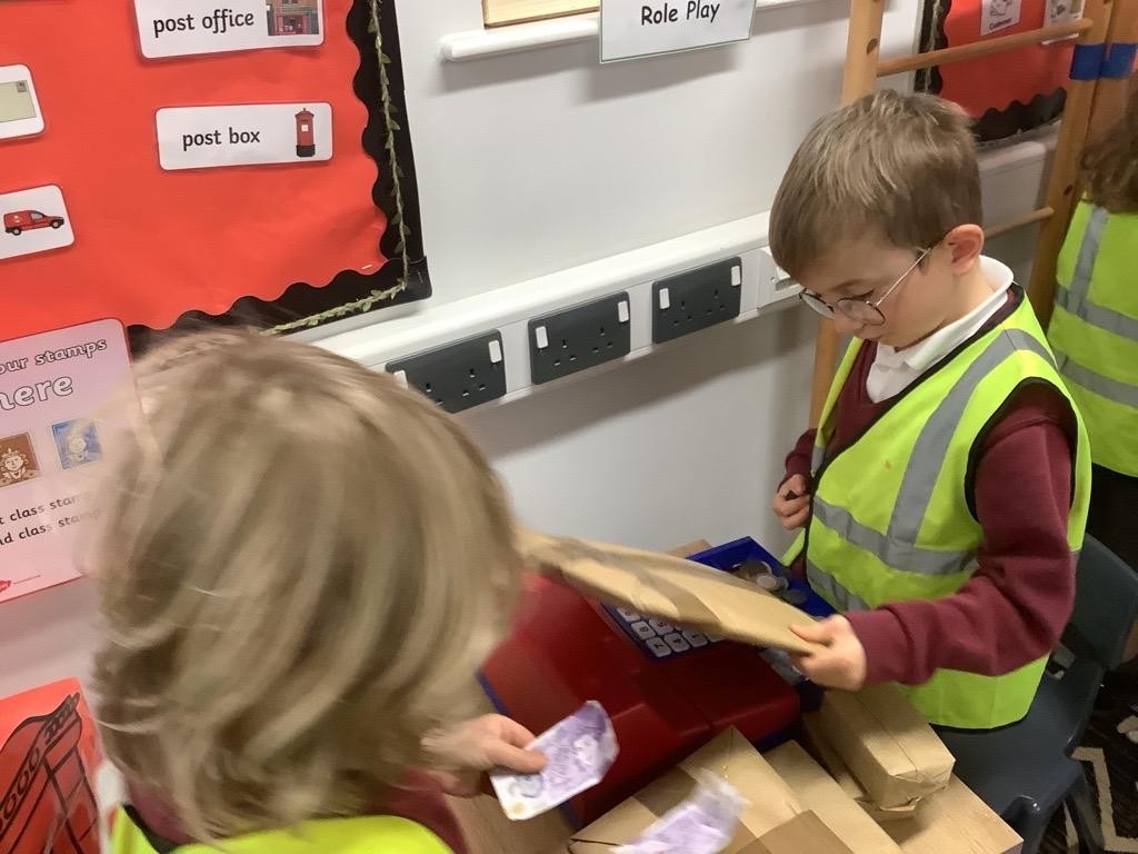 Autumn term, continuous provision in Y1.