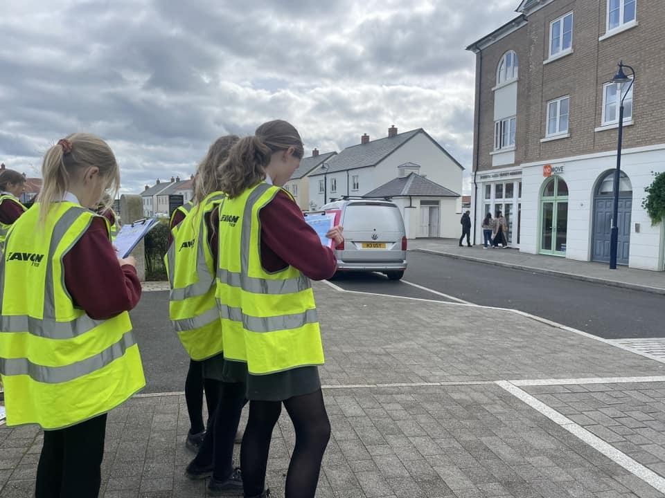Exploring how our local area is changing as part of geography fieldwork!