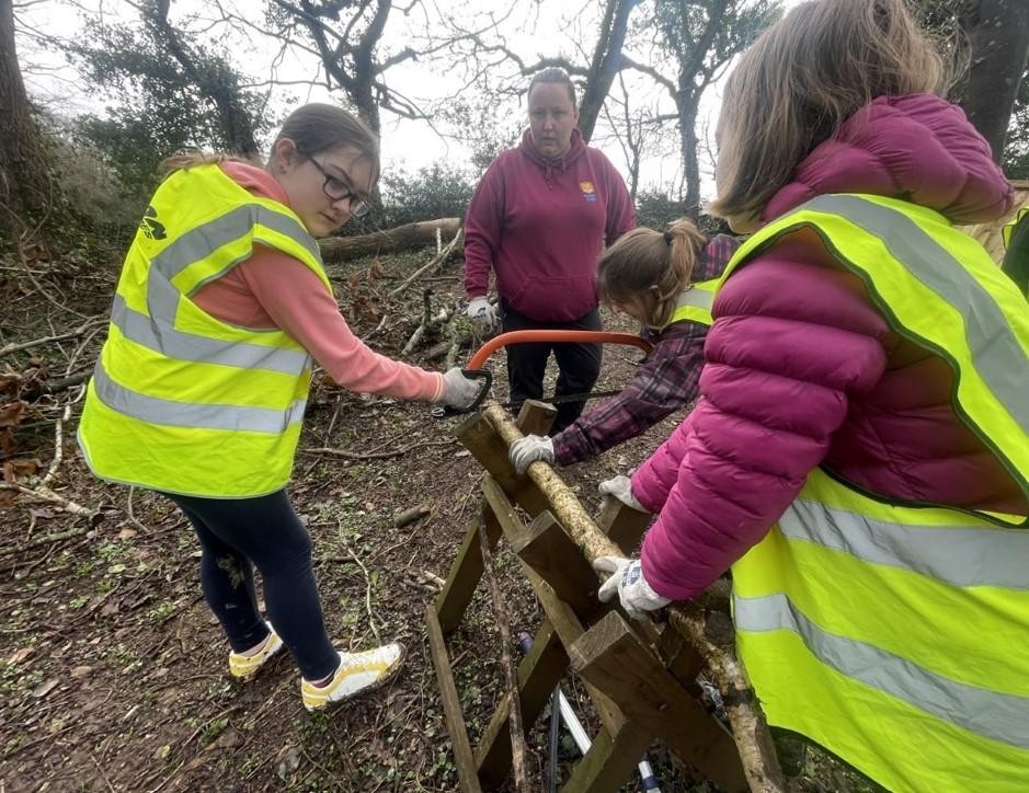 Evacuee experience day at Newquay Forest School!