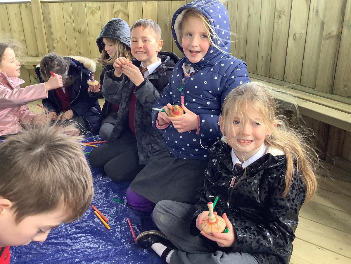 Decorating our own toys inspired by the Victorian era.