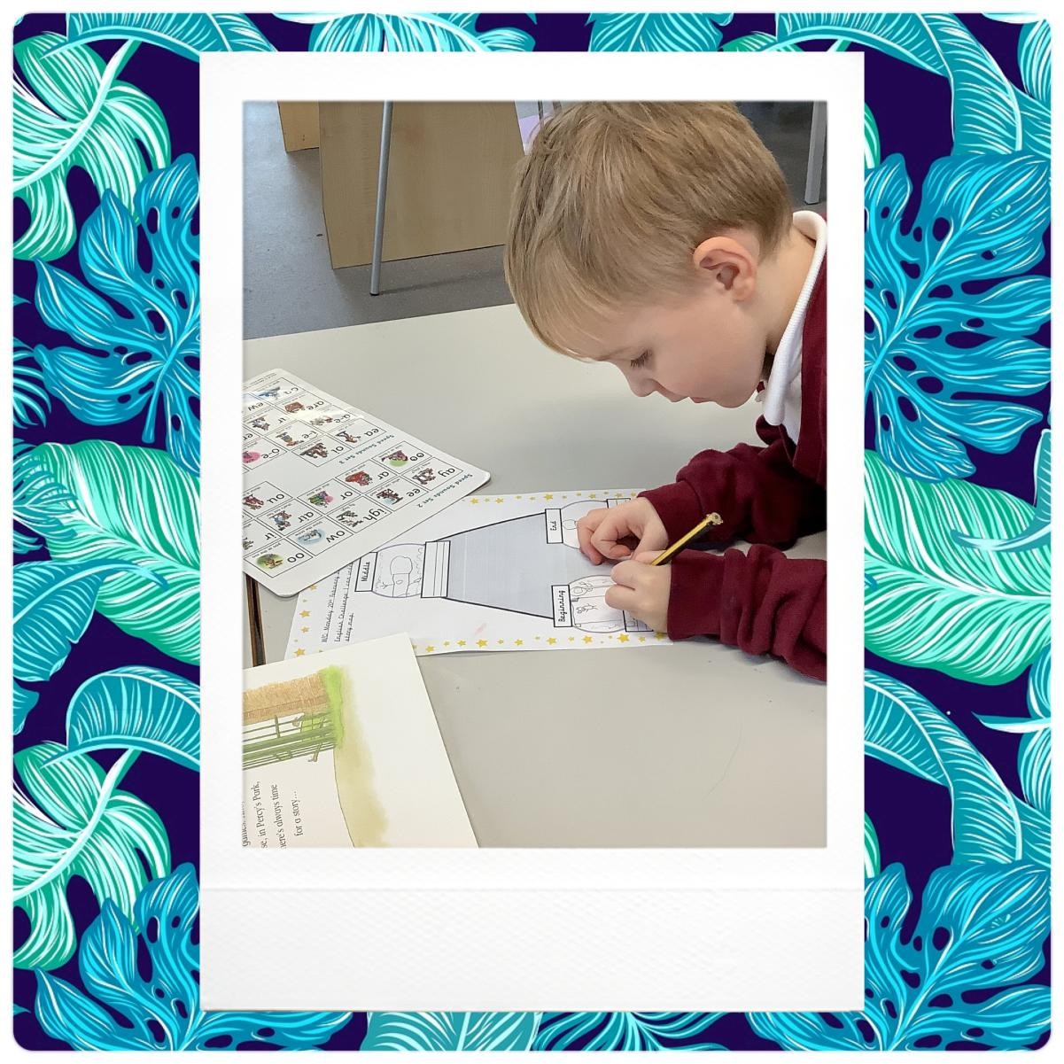 Desperate to start the writing challenge in year one!