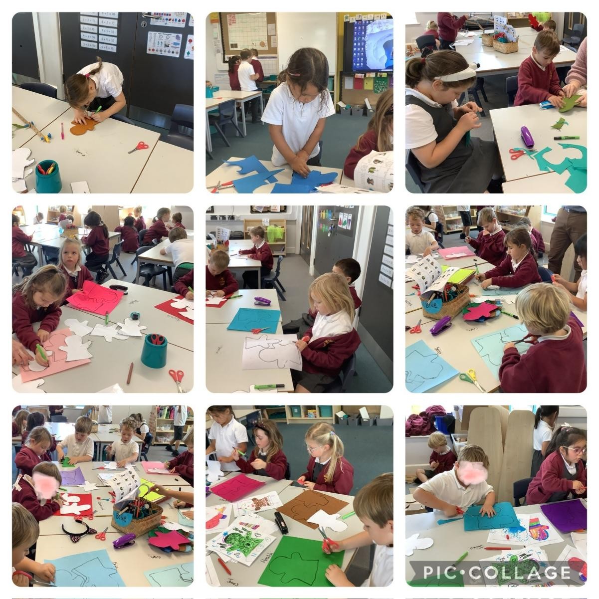 Making puppets in DT