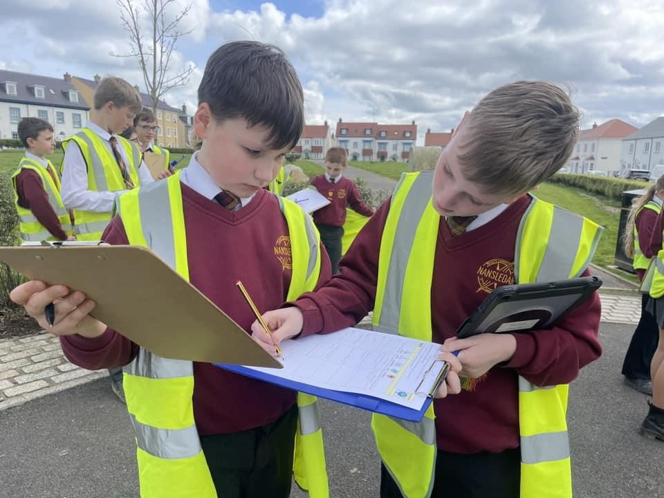 Exploring how our local area is changing as part of geography fieldwork!