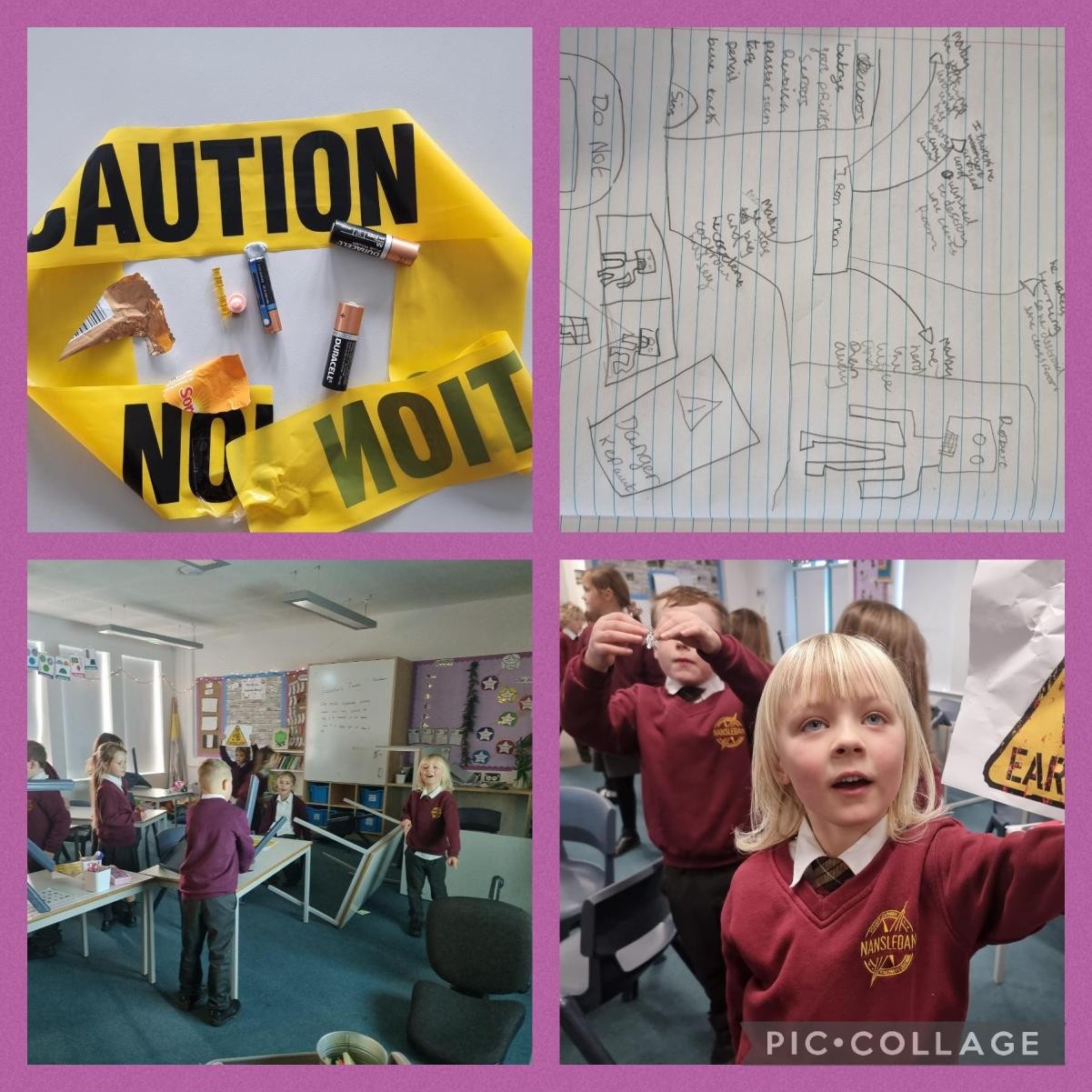 Who could have caused such chaos to our year 3 classroom? Was it the Iron Man?