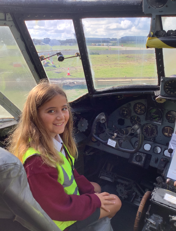 Year 5 - Learning about the history of aviation at the Cornwall Aviation Heritage Museum