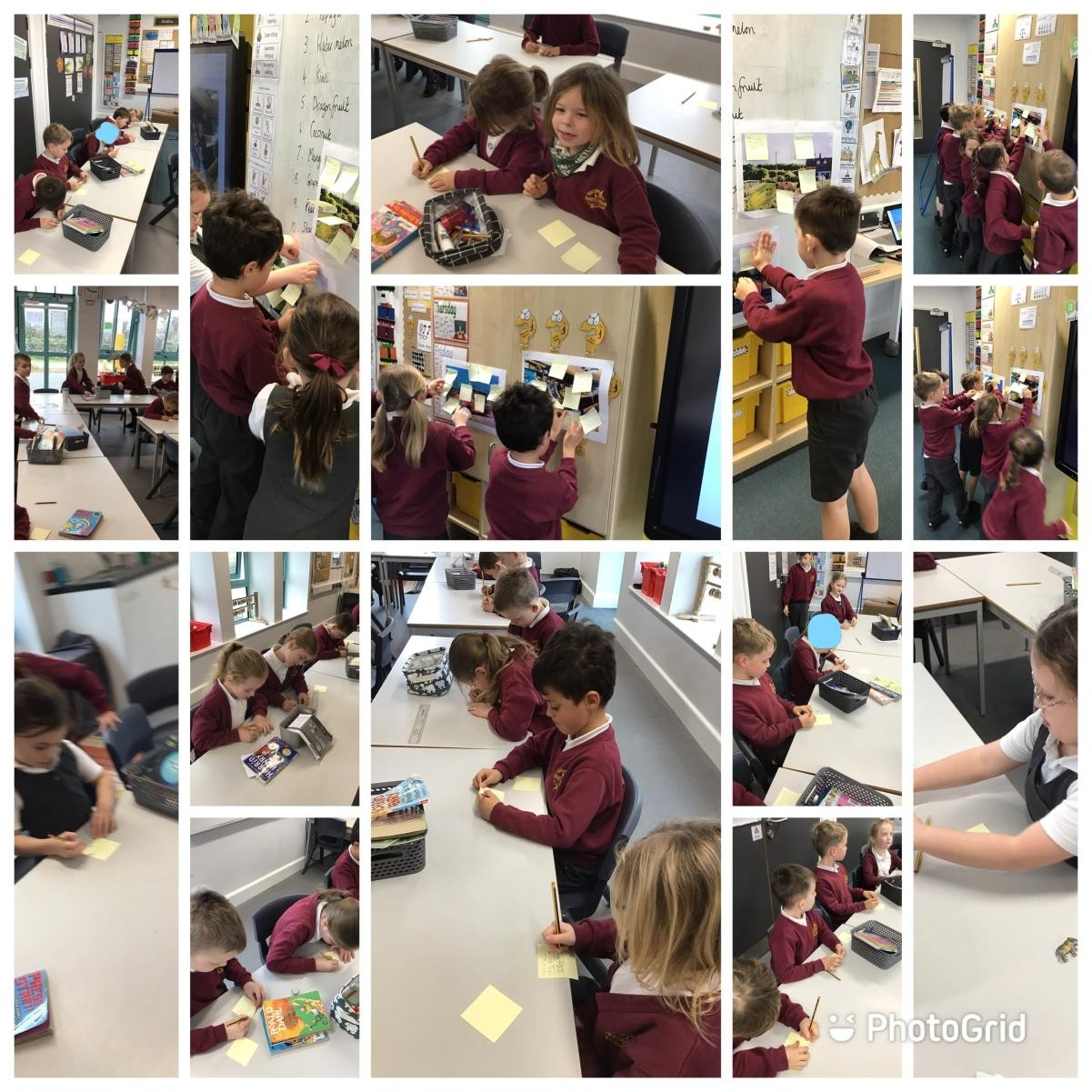 Anning class enjoyed becoming 'talking Papayas' as part of their English.  