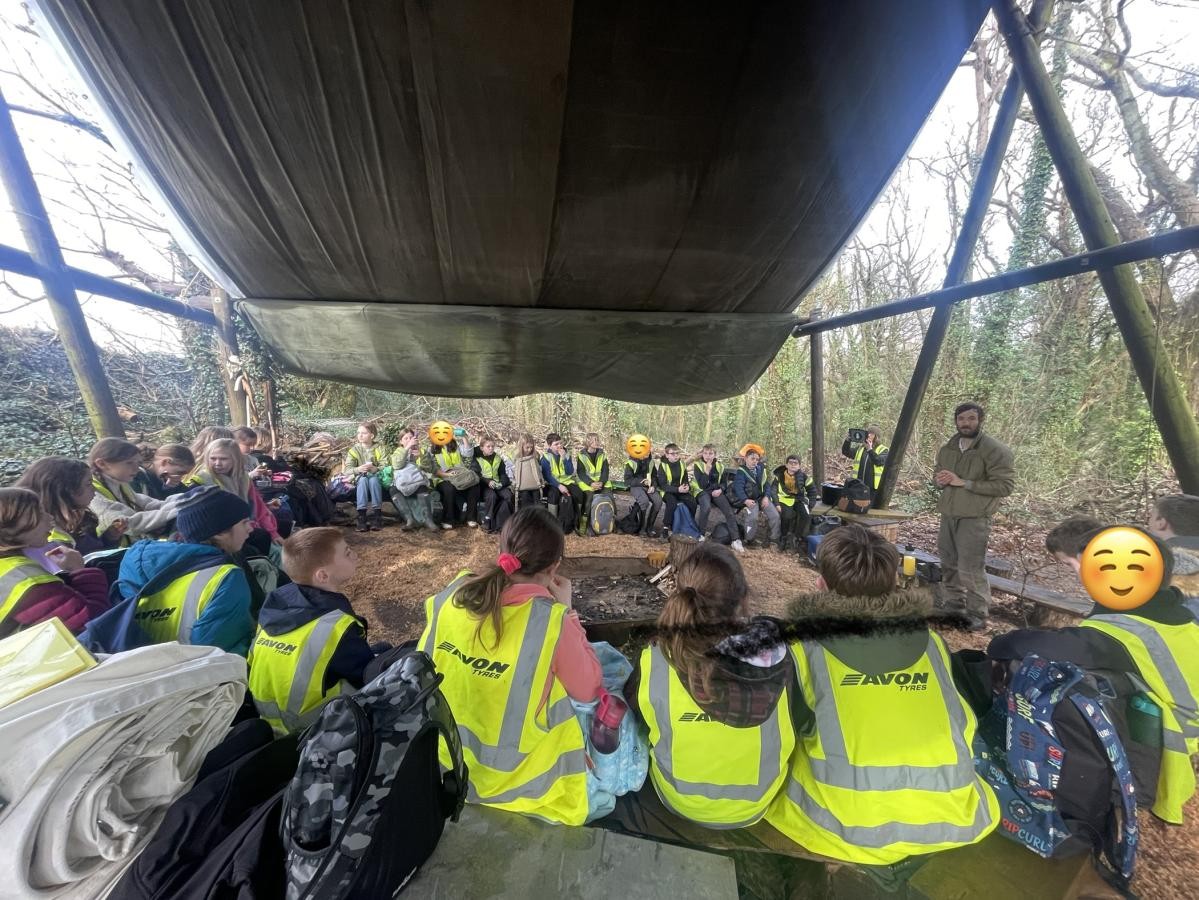 Evacuee experience day at Newquay Forest School!