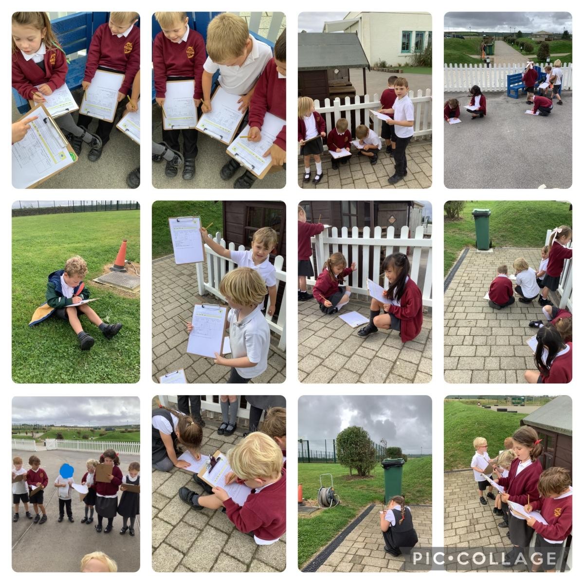 Looking at the human and physical features of our school in Geography