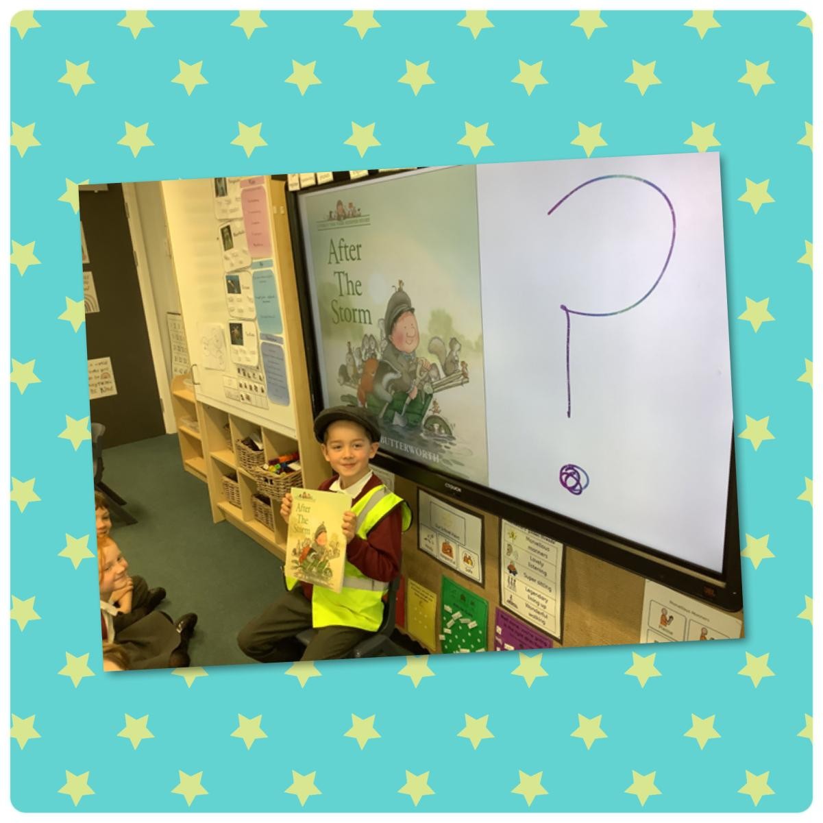 When you couldn’t be more proud of how seriously the children took their roles whilst ‘hot-seating’ characters from 'After The Storm'!