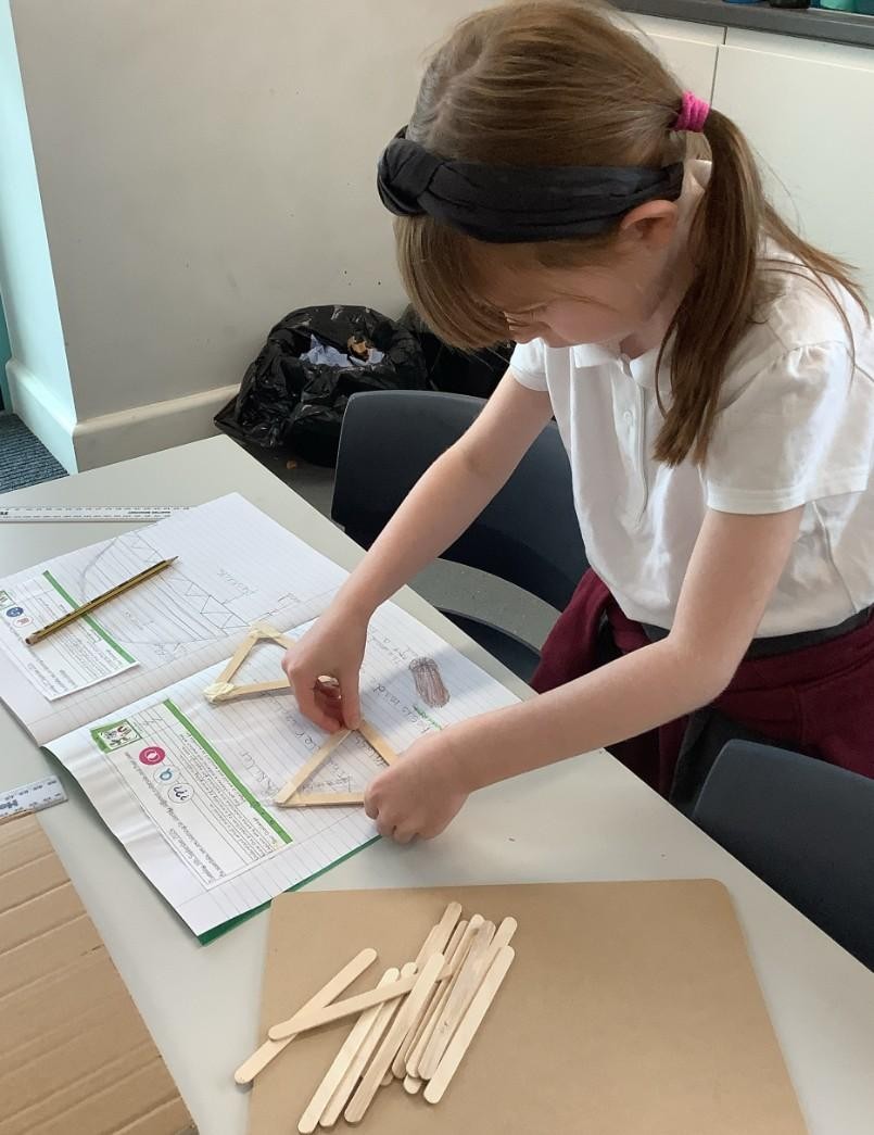 Designing, making and evaluating in science.