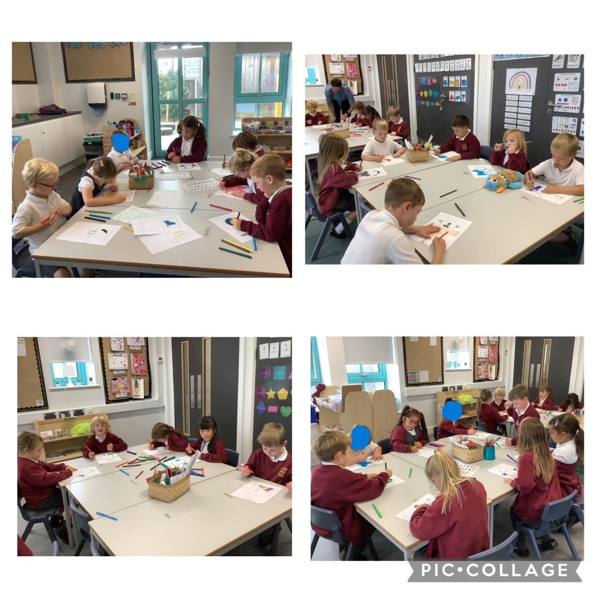 Designing our hand puppets in DT