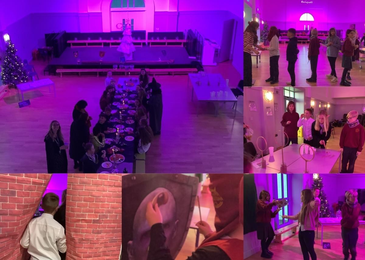 Darwin Class ended their topic, 'Magic and Mystery' with a Harry Potter banquet! 