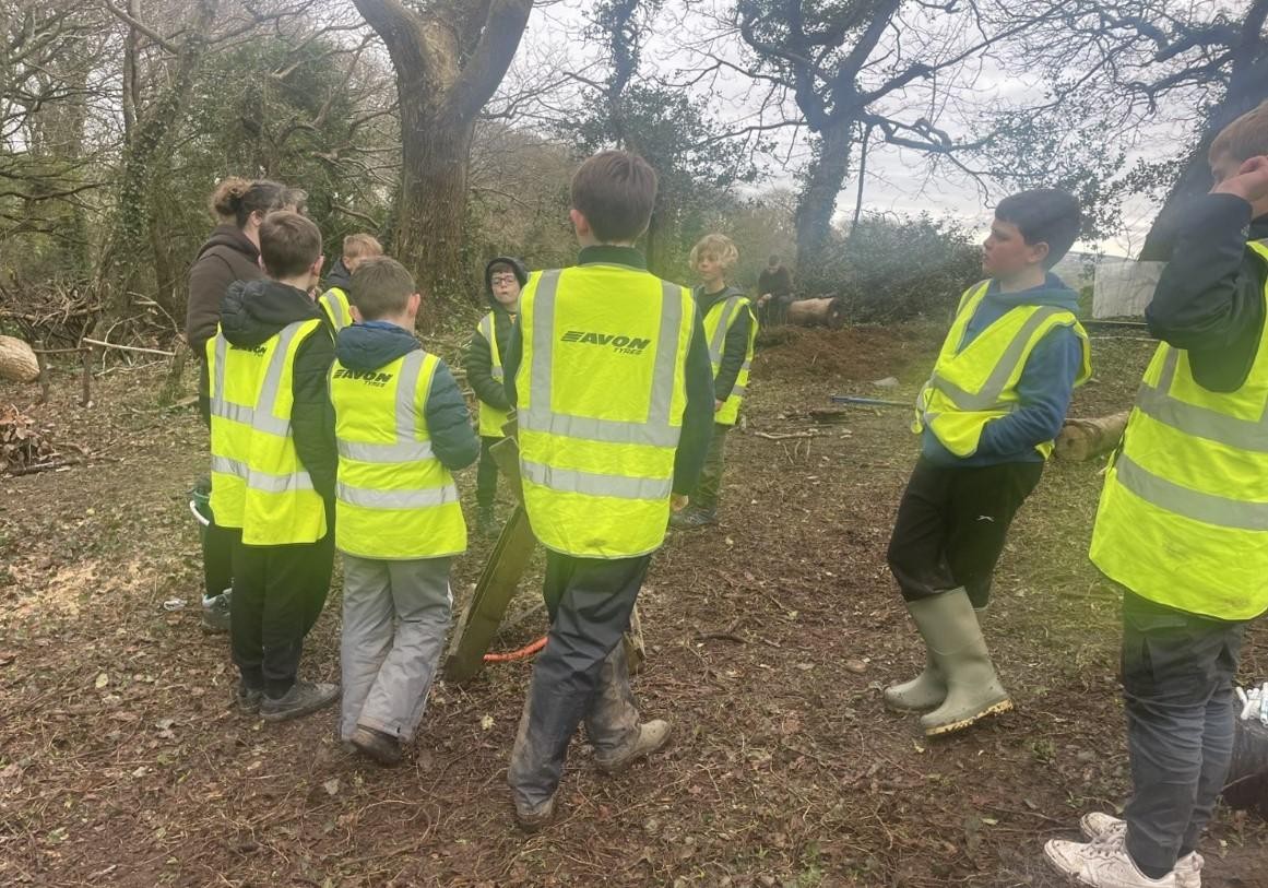 Evacuee experience day at Newquay Forest School!