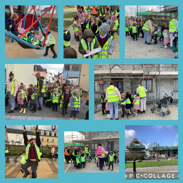 Newton enjoyed local area fieldwork looking at different types of buildings and what they are used for.