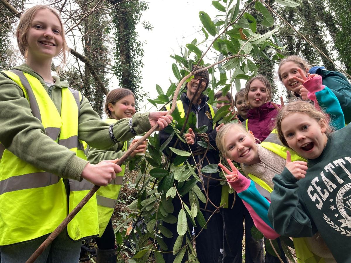 Evacuee experience day at Newquay Forest School!