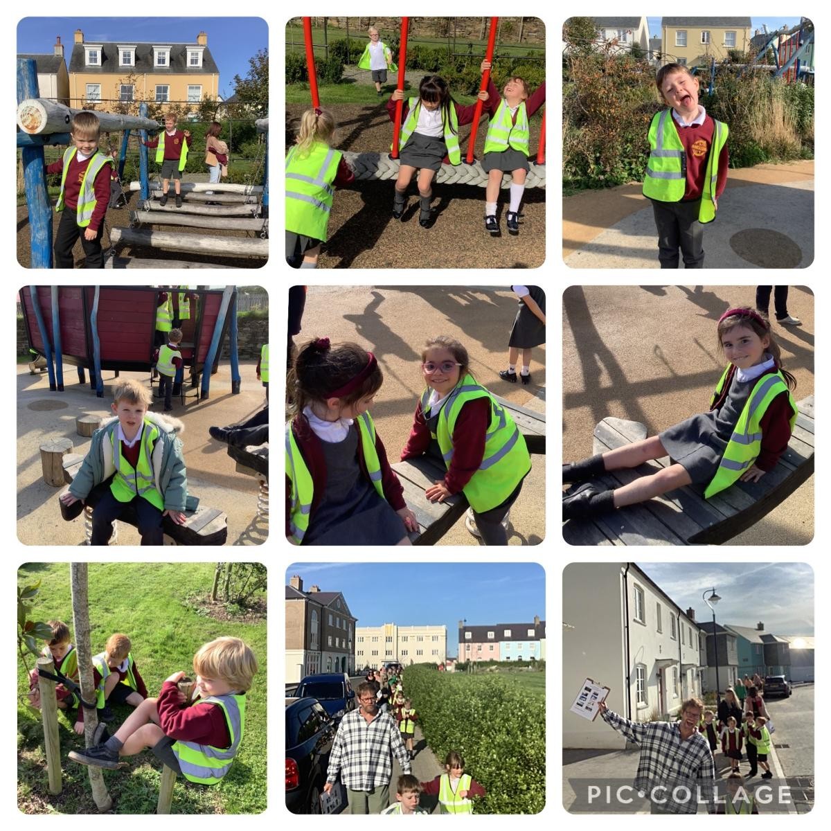Geography - walk around our local area looking at the different features and amenities ( and a play at the park to finish!) 