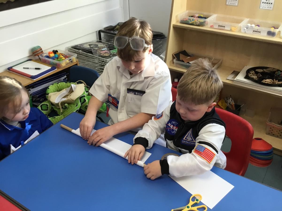 Making compressed air rockets
