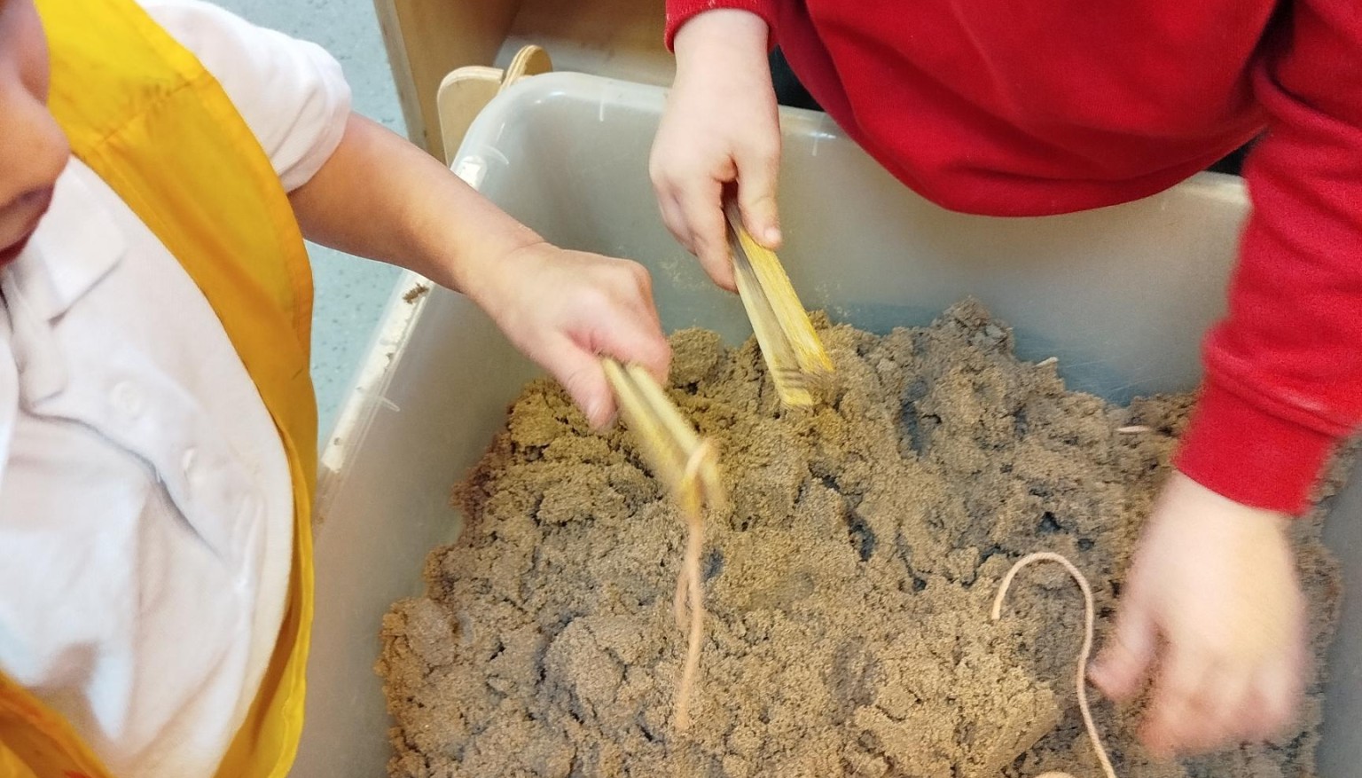 sand play
