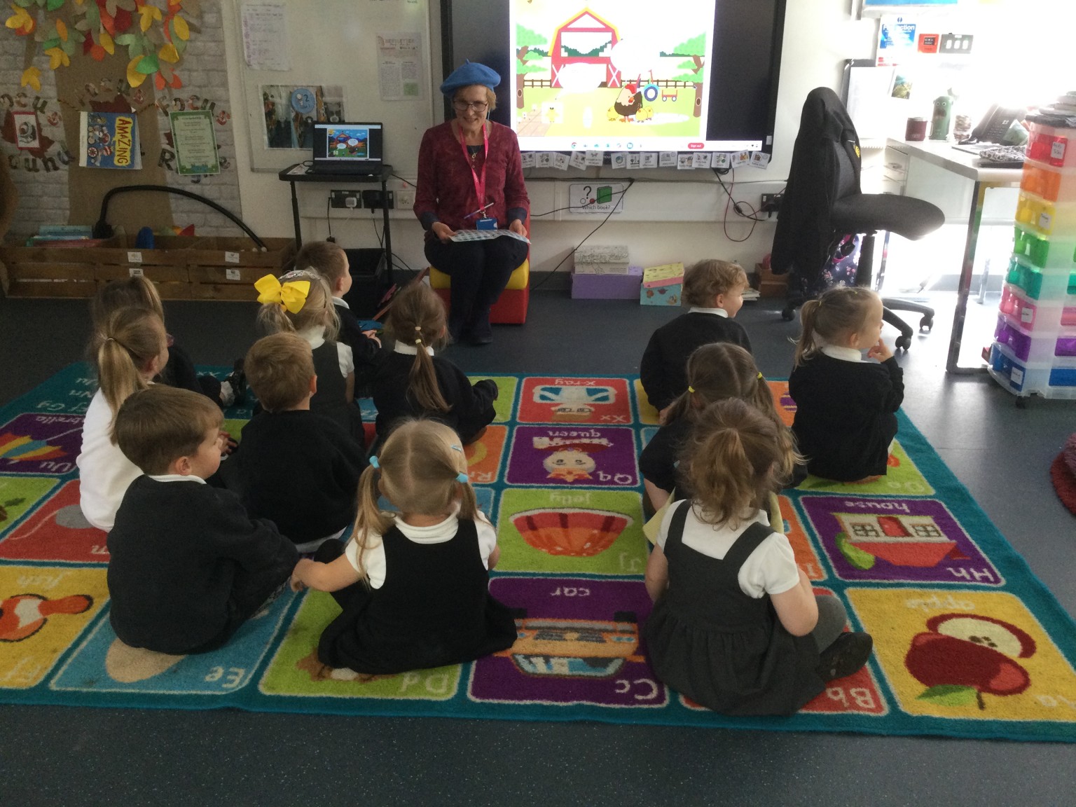 Learning Songs in French for Languages Day with Mrs Fergus!