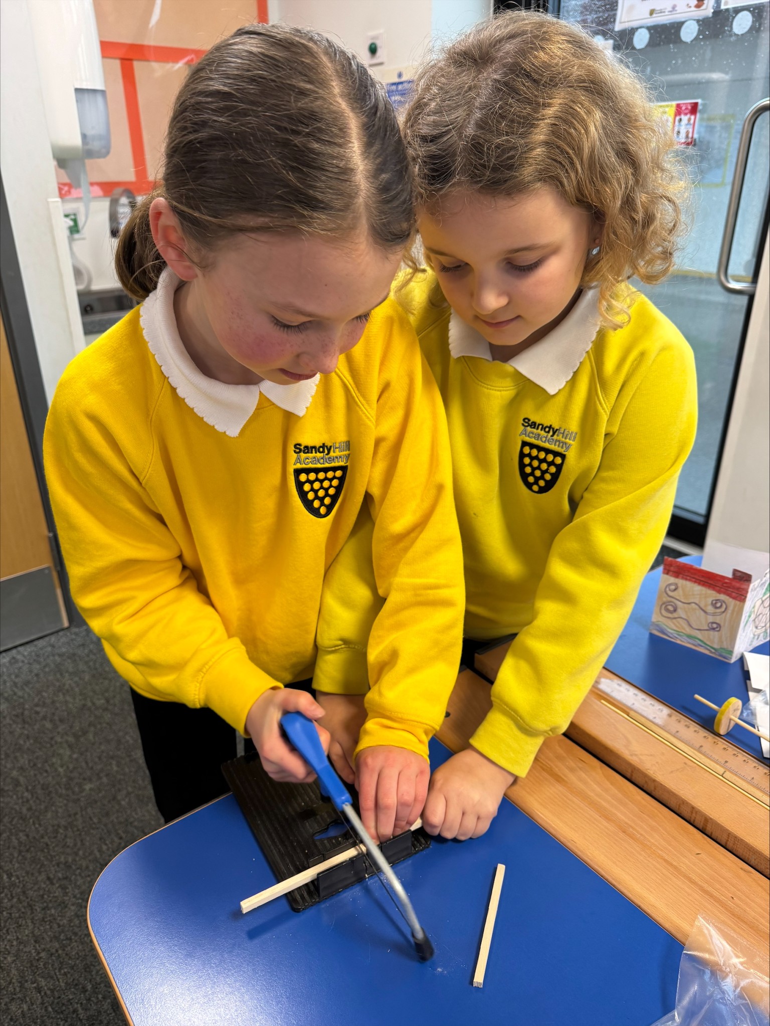 Roman chariots in construction