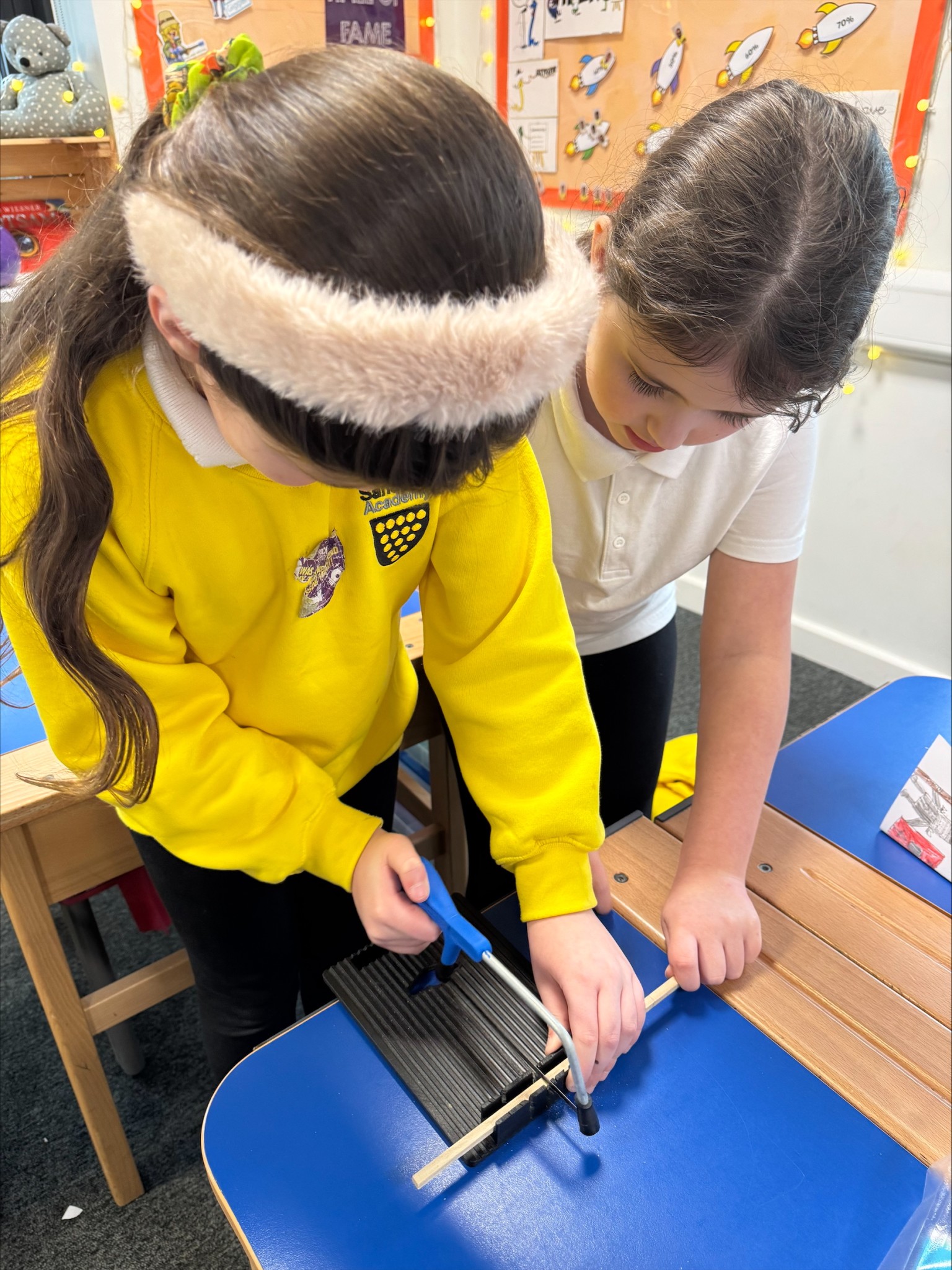 Roman chariots in construction