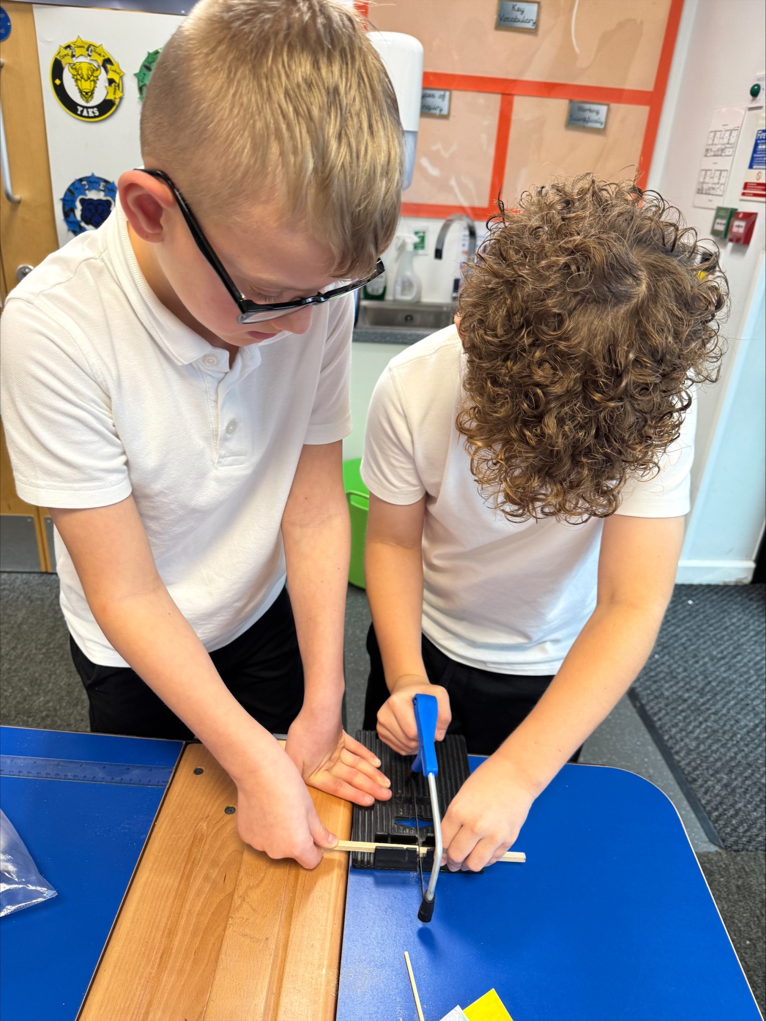 Roman chariots in construction