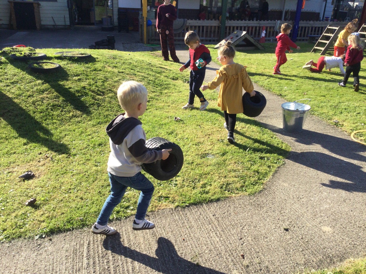 Gross Motor Heavy Lifts!