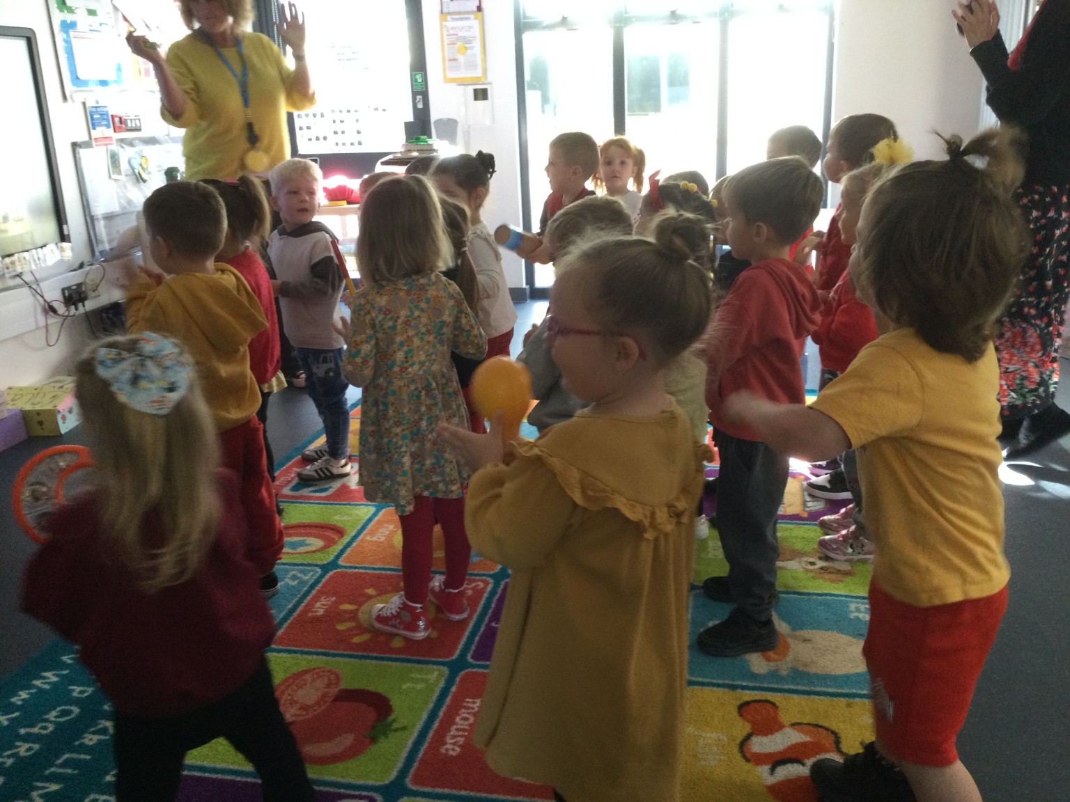 Learning Songs in Spanish for Languages day with Mrs Jago!