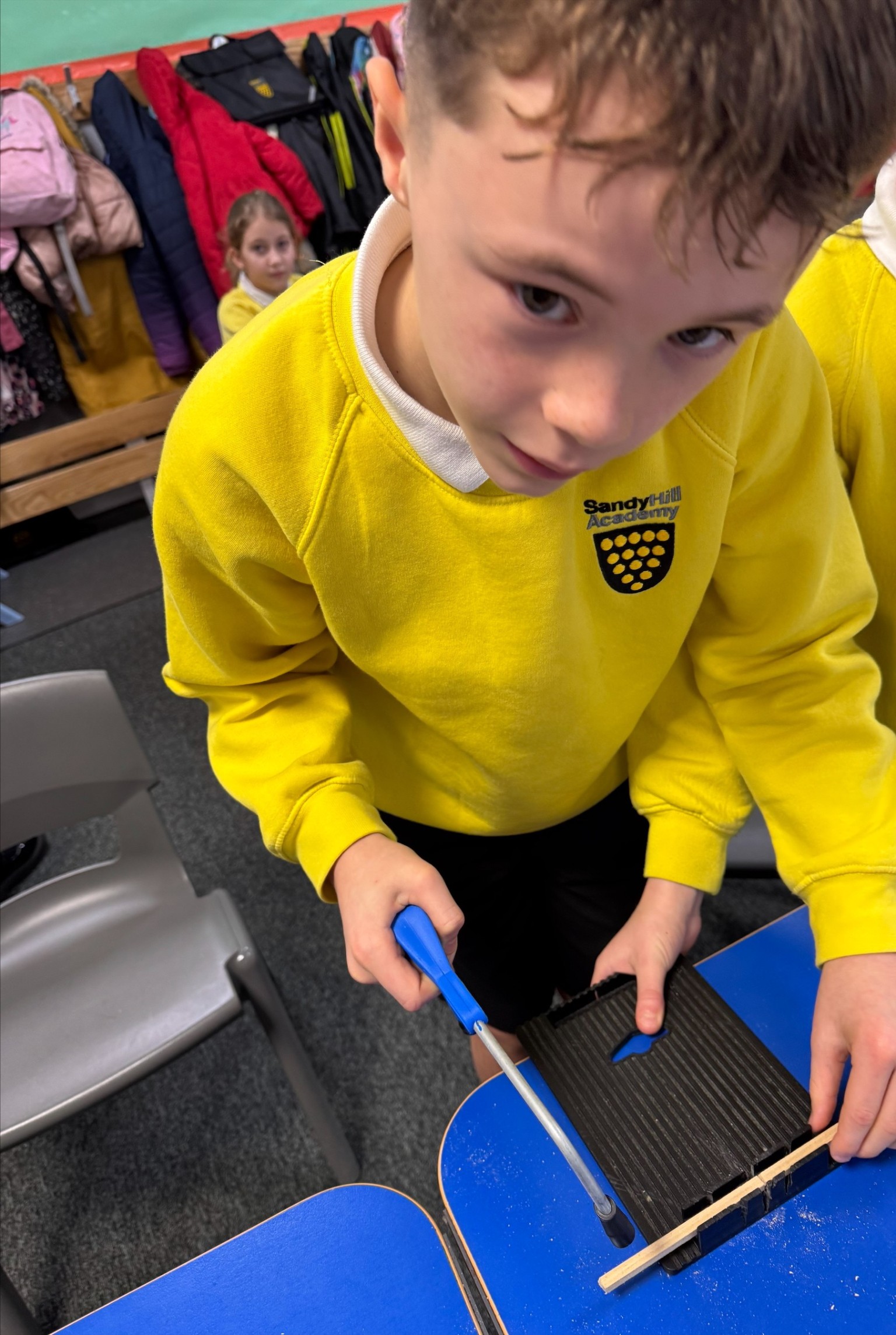 Roman chariots in construction