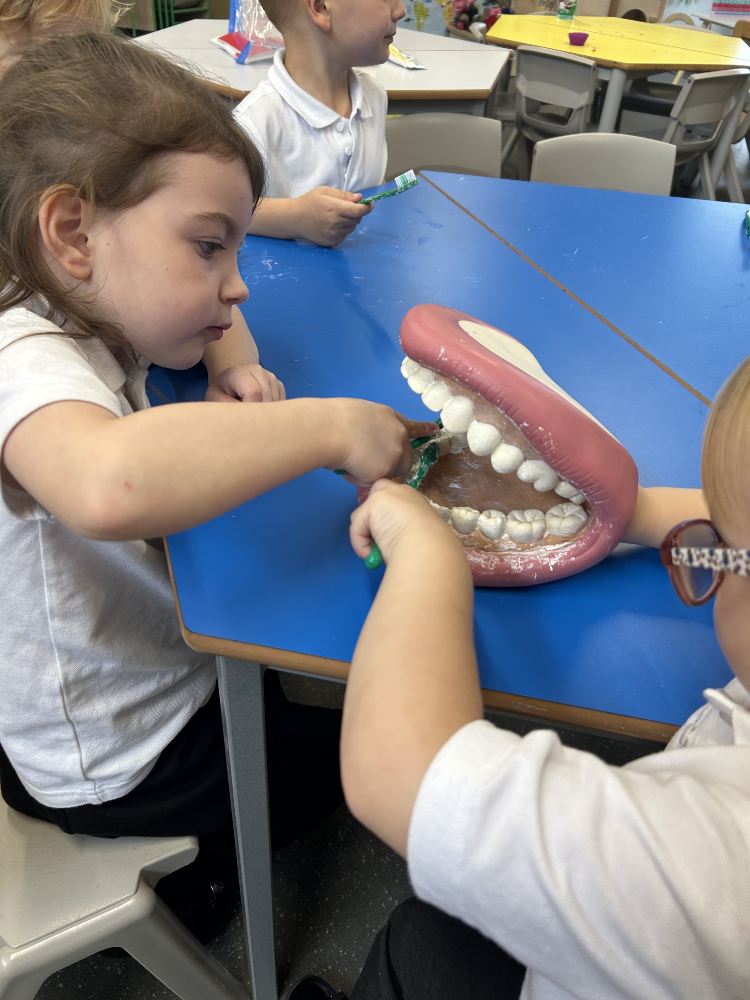Tooth brushing