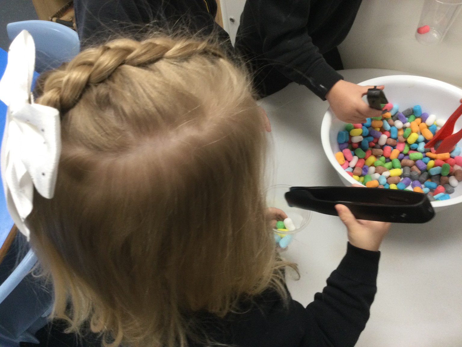 Strengthening our fingers and hands!