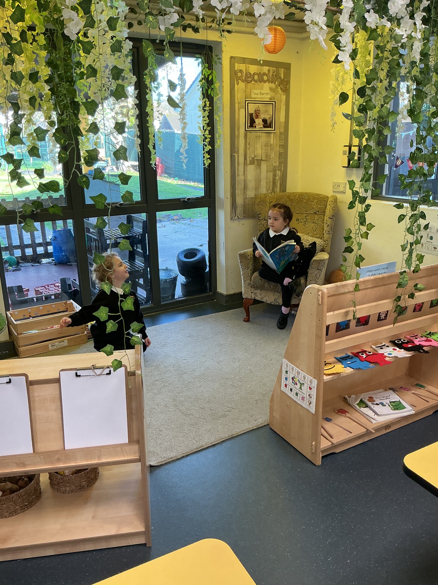 Fostering the love for reading and a cosy and inviting environment!