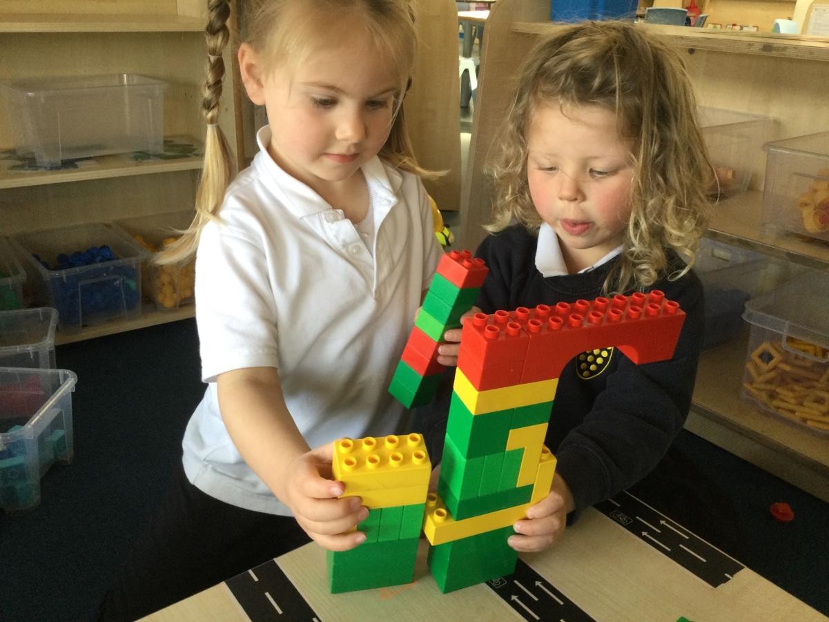 It's all about the play! Team work and problem solving.