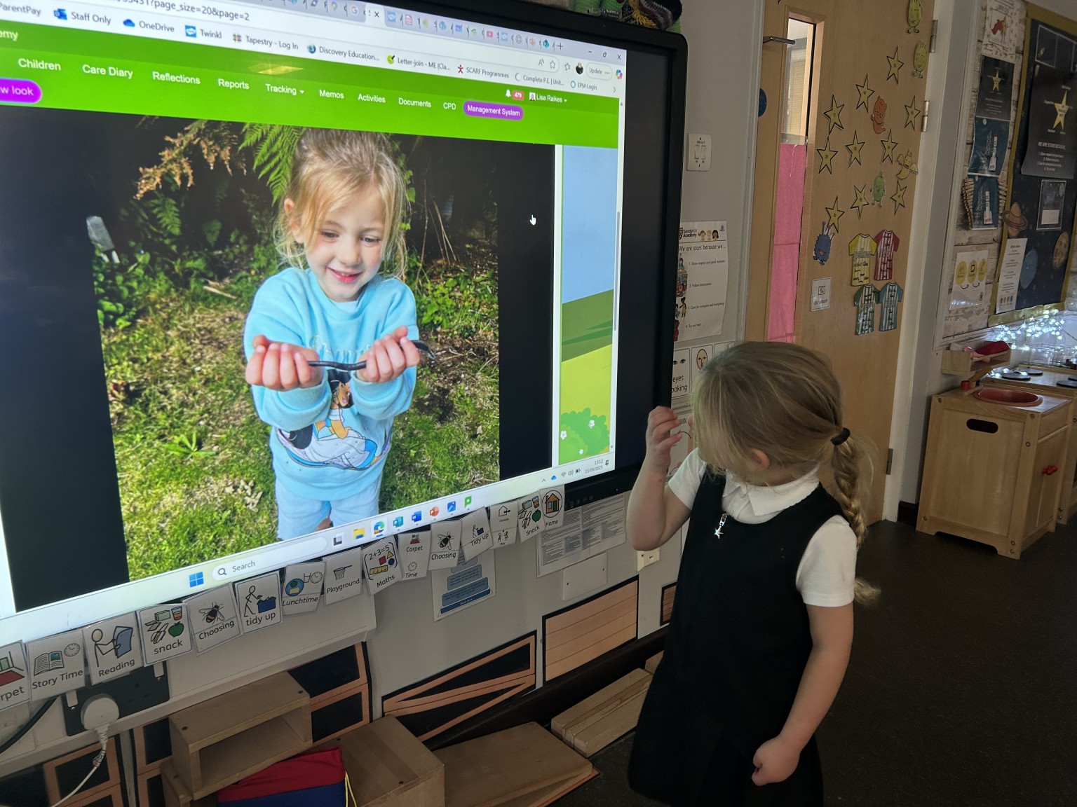 Linking home learning