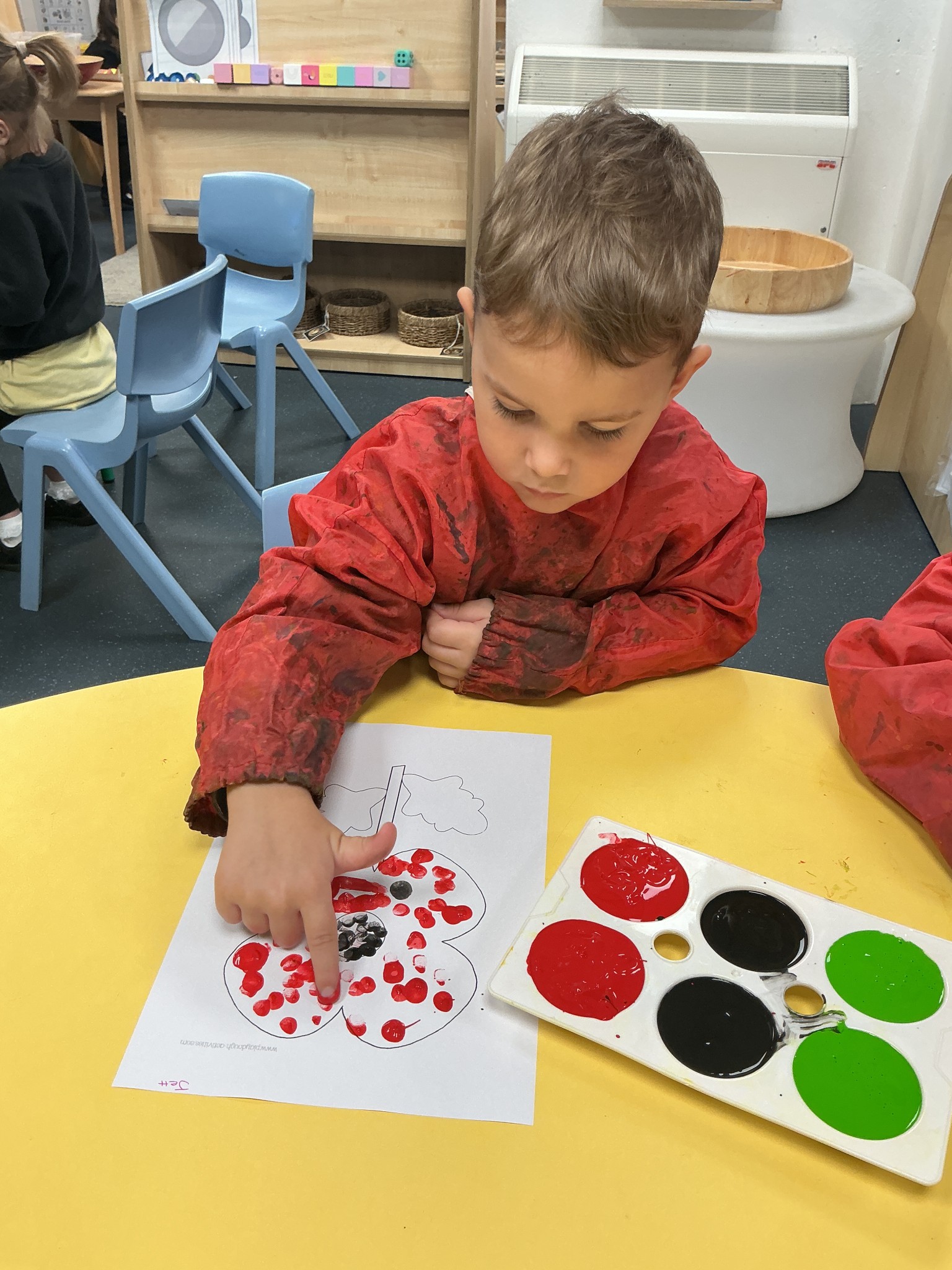 Applying colour to something we have learnt!