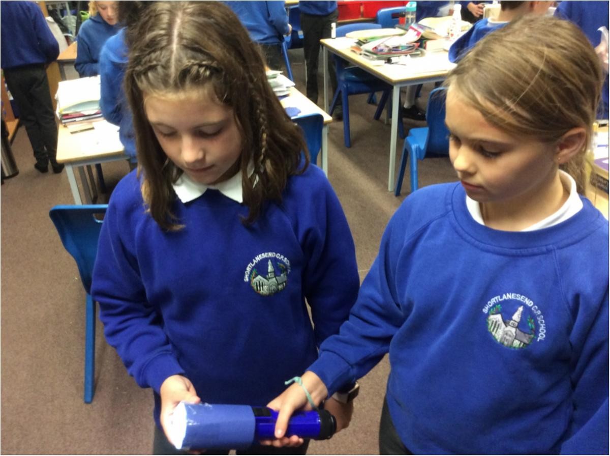 Class 6 Lampshade in action!