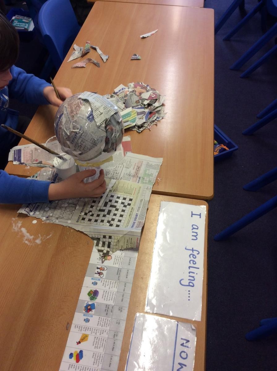 Papier-mâché Greek Pots