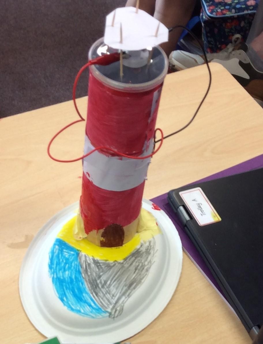Lighthouses using a working circuit 