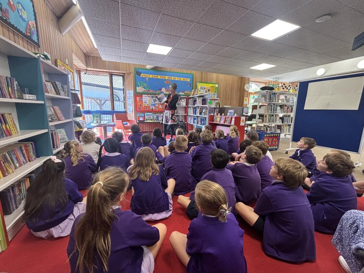 Year Four visited Wadebridge Library where they got to meet the amazing author, Catherine Barr.