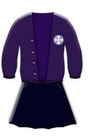 Cardigan and Skirt Uniform 