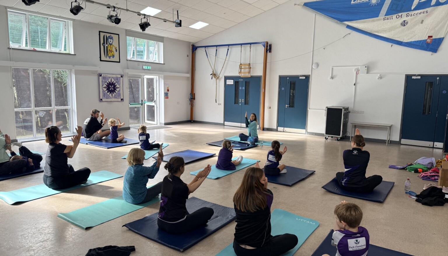 Wave re-wilding yoga