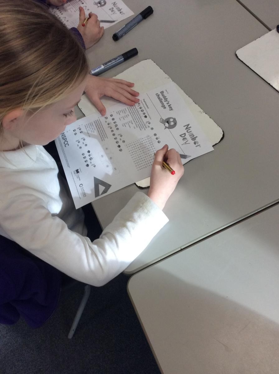 Solving number problems.