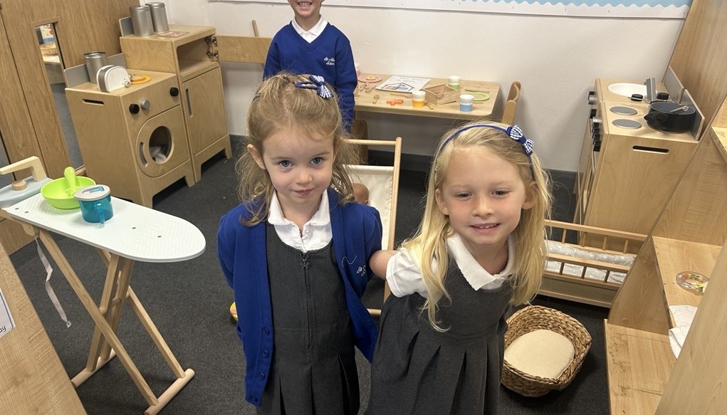 At home in the home-corner!